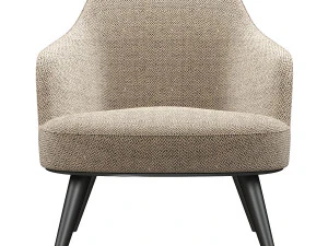 janearmchairmetalbase 3D Model