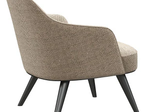 janearmchairmetalbase 3D Model