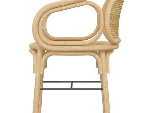 3d-contour-dining-armchair 3D Model