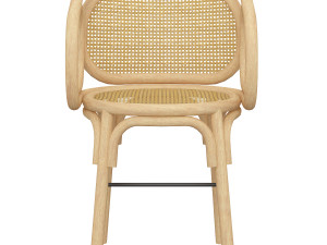3d-contour-dining-armchair 3D Model