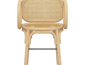3d-contour-dining-armchair 3D Model