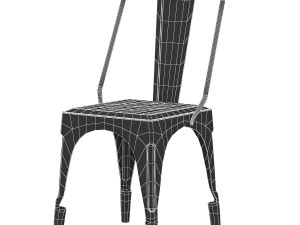 chair-tolix-glossy 3D मॉडल