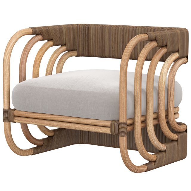 hamza-chair 3D Модель .c4d .max .obj .3ds .fbx .stl .blend 