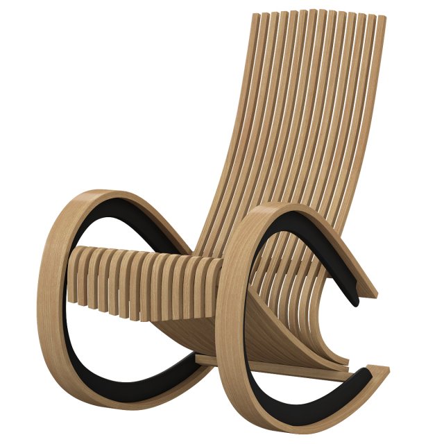 rocking-chair-cato-rocker 3D Model .c4d .max .obj .3ds .fbx .stl .blend 