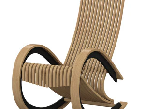 kursi goyang-cato-rocker Model 3D
