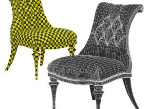 chair schnadig a360-014-a carleton 3D Model