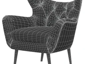 bouck-wing-back 3D Model