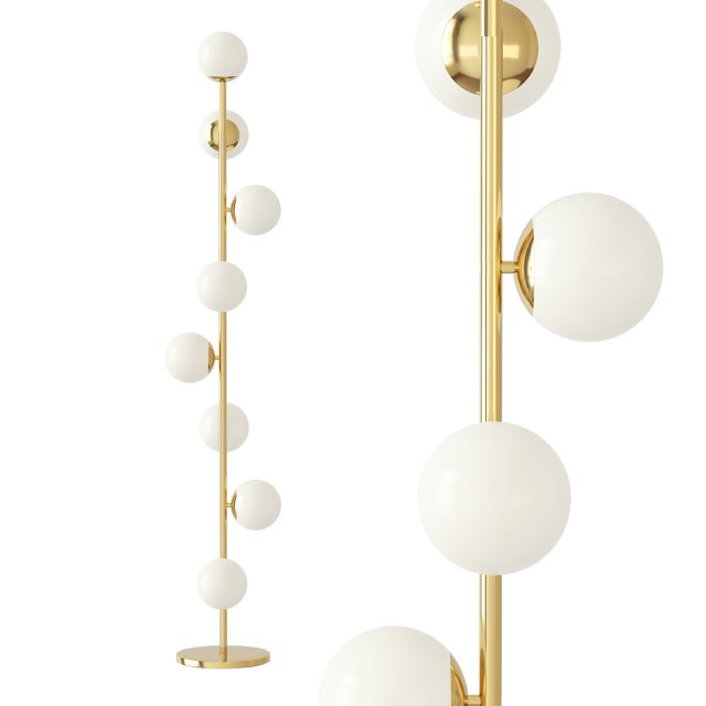 atelier-areti-vertical-globe-pendant-lamp 3D Model .c4d .max .obj .3ds .fbx .stl .blend 