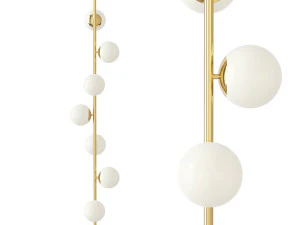 아틀리에-아레티-수직-글로브-펜던트-램프 3D 모델