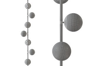 atelier-areti-vertical-globe-pendant-lamp 3D Model