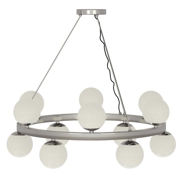 ball-hanging-lamp-height-adjustable Model 3D .c4d .max .obj .3ds .fbx .stl .blend 