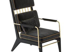 benchmark-gleda-wysoki fotel Model 3D