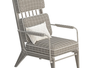 benchmark-gleda-high-armchair 3D Model