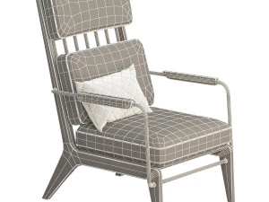 benchmark-gleda-high-armchair 3D Model
