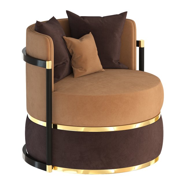 como-armchair 3D-Modell .c4d .max .obj .3ds .fbx .stl .blend 