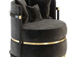 como-armchair 3D-Modell