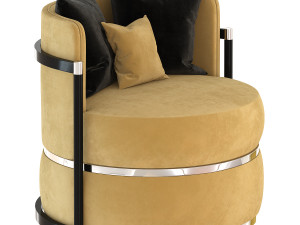 como-armchair 3D-Modell