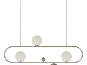 horizontal-balls-balance-brass-3 3Dモデル