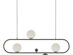 horizontal-balls-balance-brass-3 3D Модель