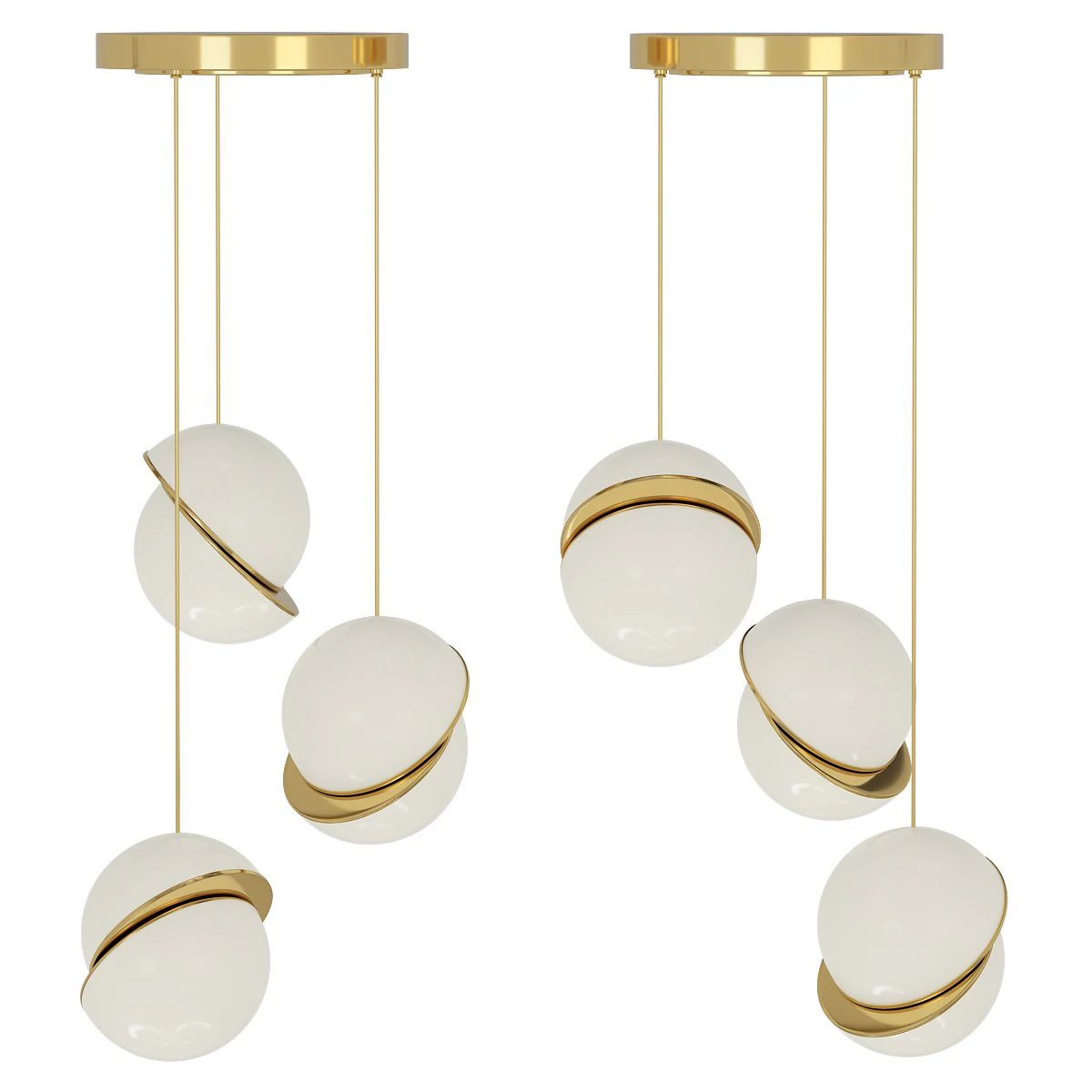 lampa wisząca 05 Model 3D .c4d .max .obj .3ds .fbx .stl .blend 