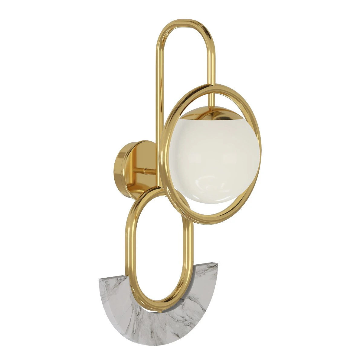 wall-light 3D Model .c4d .max .obj .3ds .fbx .stl .blend 