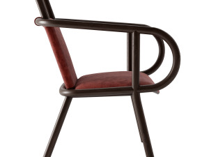 zantilam lounge armchair by very wood 3D Model
