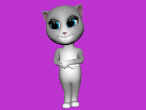 virtual cat 3d character 3D 모델