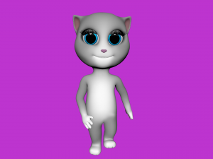 virtual cat 3d character 3D 모델