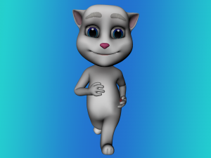 virtual pet 3d character with animations 3D Model