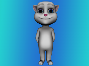 virtual pet 3d character with animations 3D Модель