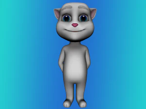 virtueel huisdier 3D-personage met animaties 3D Model