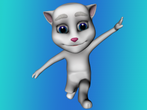 virtual pet 3d character with animations 3D Модель