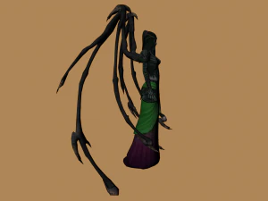 evil mage - 3d character warrior 3D Model