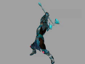 paladin 3d expert warrior 3D Model
