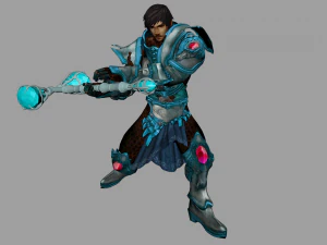 paladin 3d expert warrior 3D Model