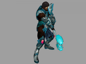 paladin 3d expert warrior 3D मॉडल