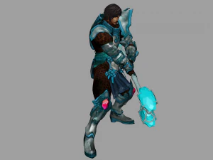 paladin 3d expert warrior 3D Model