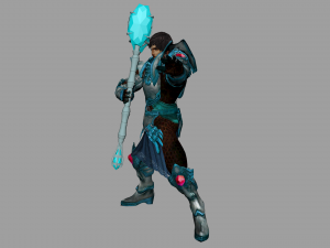 paladin 3d expert warrior 3D मॉडल