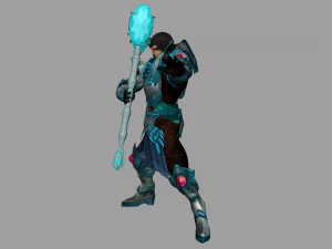 paladin 3d expert warrior 3D Model