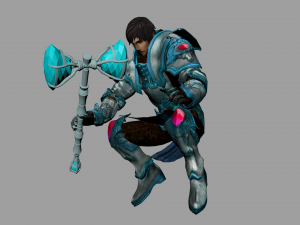 paladin 3d expert warrior 3D मॉडल