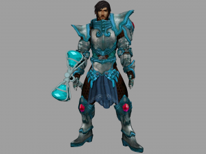 paladin 3d expert warrior 3D मॉडल