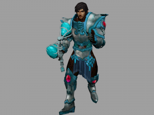 paladin 3d expert warrior 3D मॉडल