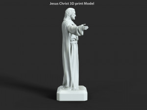 jesus christ vol3 statue for 3d print 3D Druckmodell