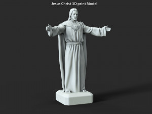 jesus christ vol3 statue for 3d print 3D Druckmodell