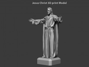 jesus christ vol3 statue for 3d print 3D Druckmodell