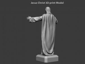 jesus christ vol3 statue for 3d print 3D Druckmodell
