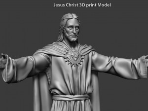 jesus christ vol3 statue for 3d print 3D Druckmodell