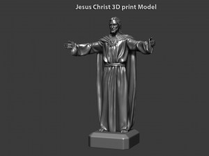 jesus christ vol3 statue for 3d print 3D Druckmodell