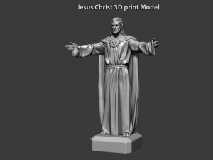 jesus christ vol3 statue for 3d print 3D Druckmodell
