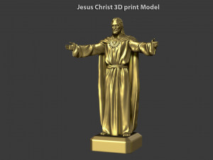 jesus christ vol3 statue for 3d print 3D Druckmodell